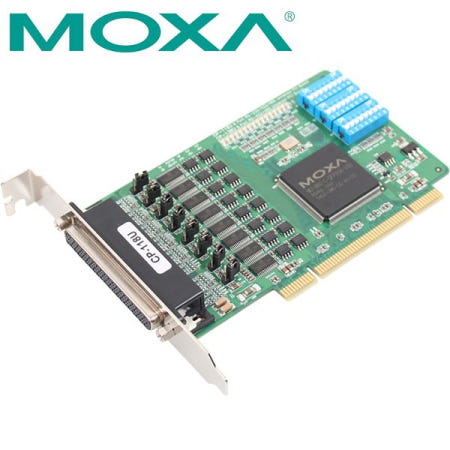 MOXA CP-118U 8포트 PCI RS232/422/485 시리얼카드(케이블 별매)