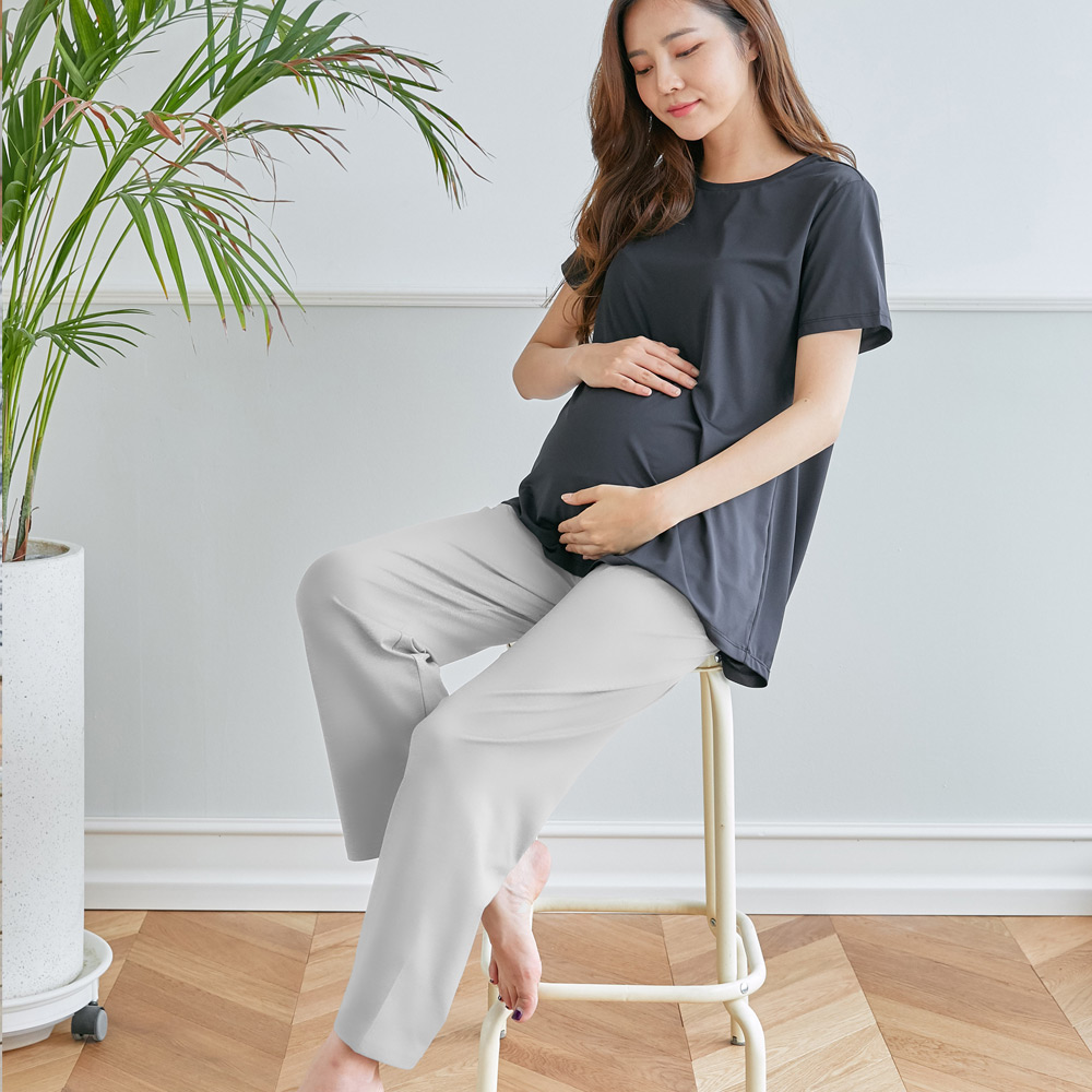 블룸마터니티 와이드 임산부요가바지 임부복 임산부요가복 - 상세 이미지 2