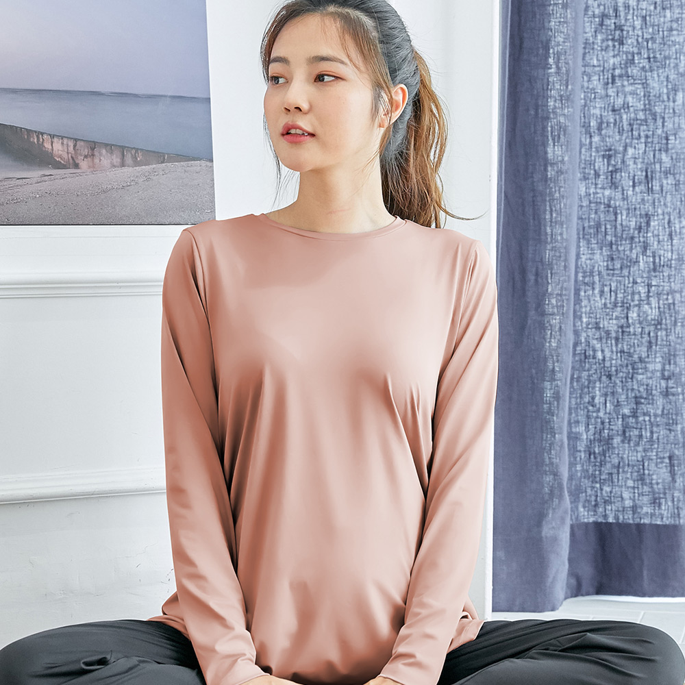 블룸마터니티 롱슬리브 임산부요가티셔츠 임부복 임산부요가복 - 상세 이미지 4