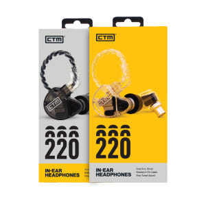 CTM Clear Tune Monitors CE220 듀얼 B.A 드라이... 개봉기 | 실사용 후기 - 상품 이미지 2