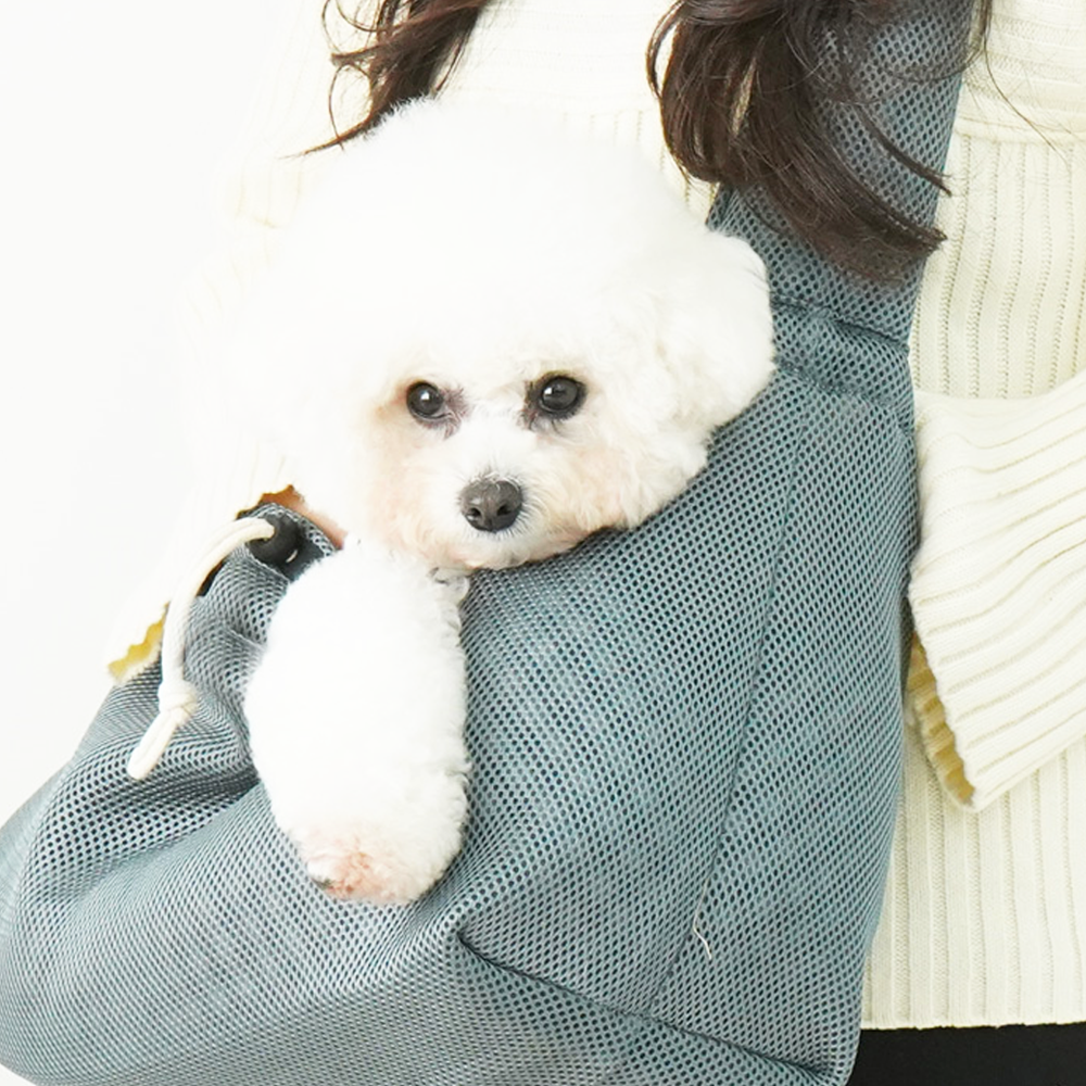 개과천선 마리크 메쉬 강아지 이동가방 애견 산책가방 이동장패브릭 캐리어 고양이 - 상세 이미지 3