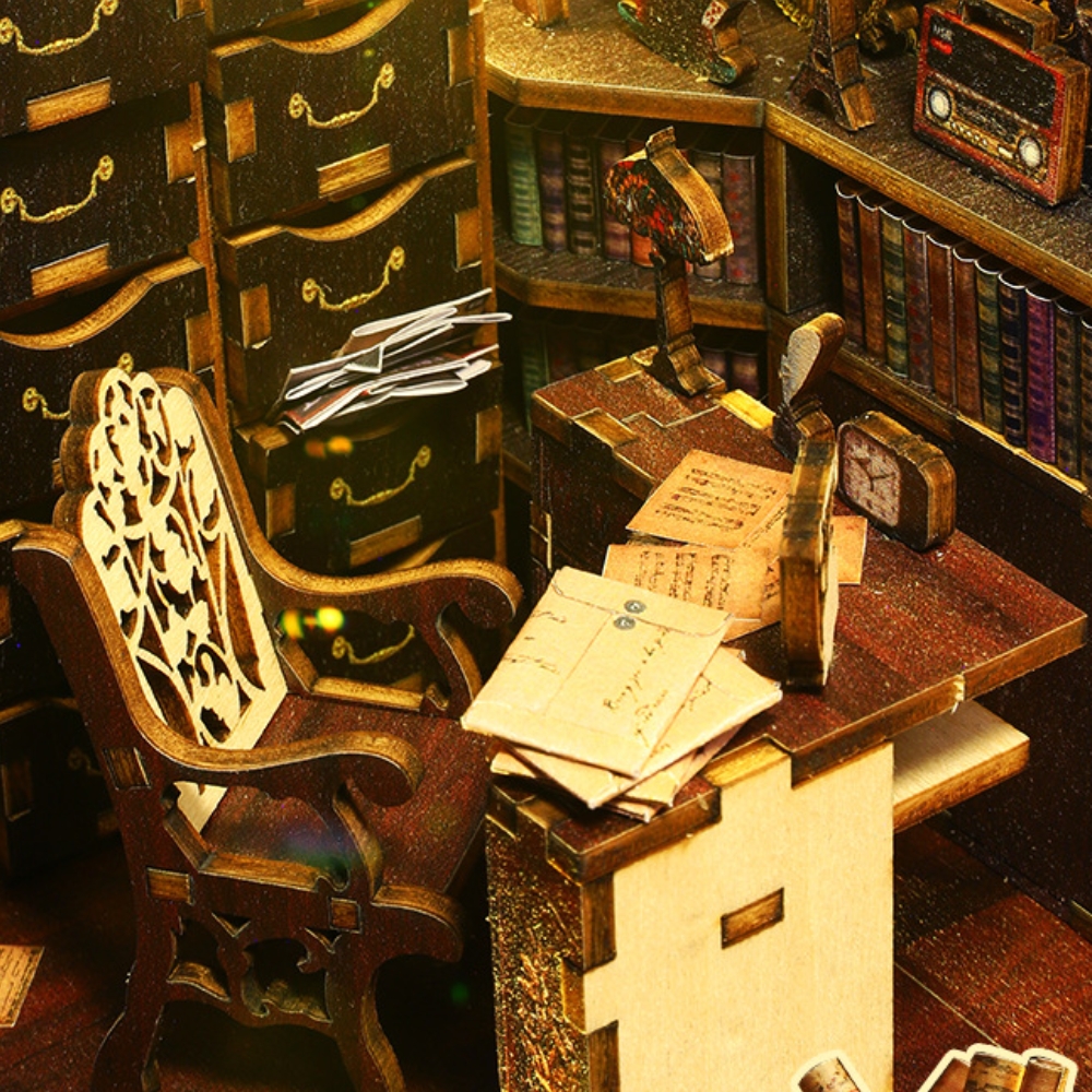 명탐정의방 DIY 북눅 북누크 DIY미니어처하우스 집만들기 미니어처