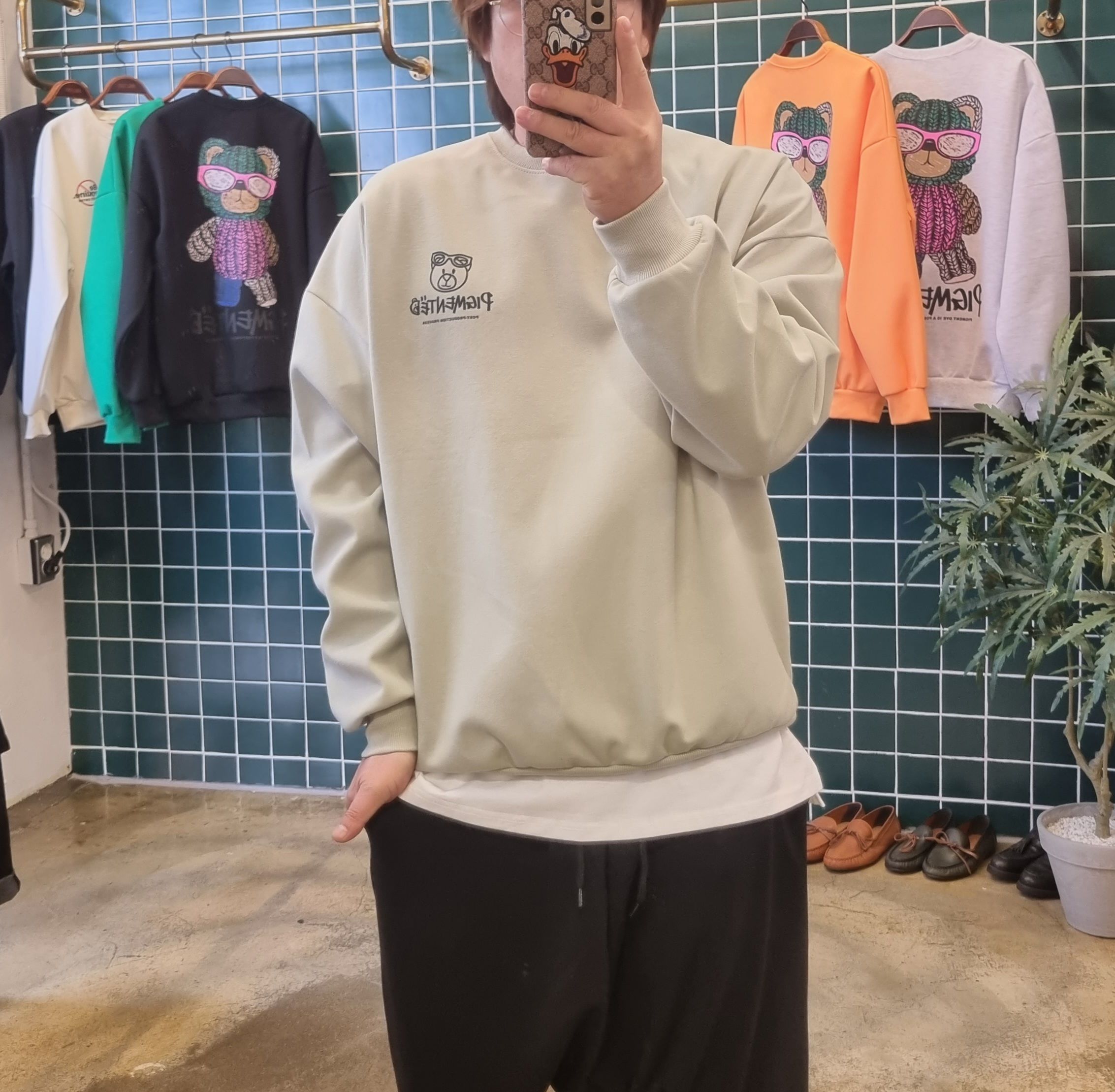 몸빼 스판 활용도 굿 배기바지 - 상세 이미지 4