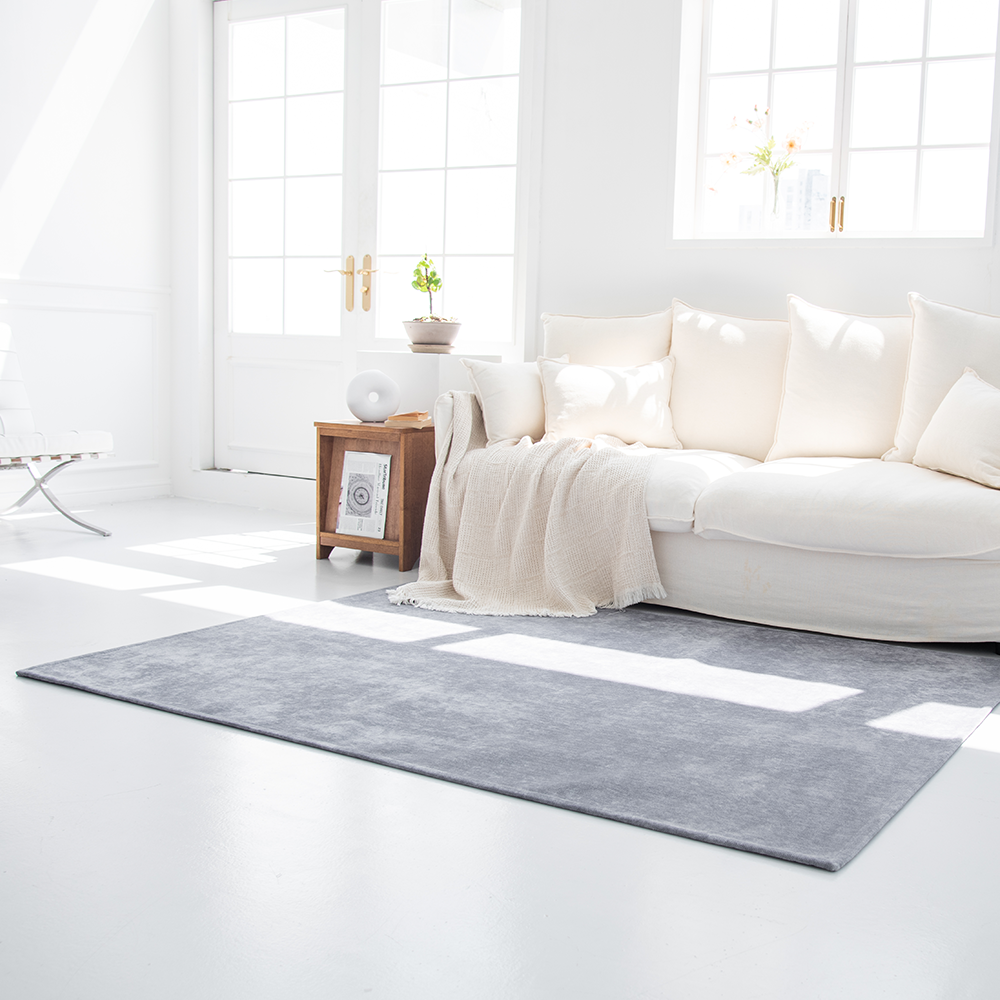 디아망플레인 방수러그 사계절 워셔블 먼지없는 카페트 주문제작 170x230