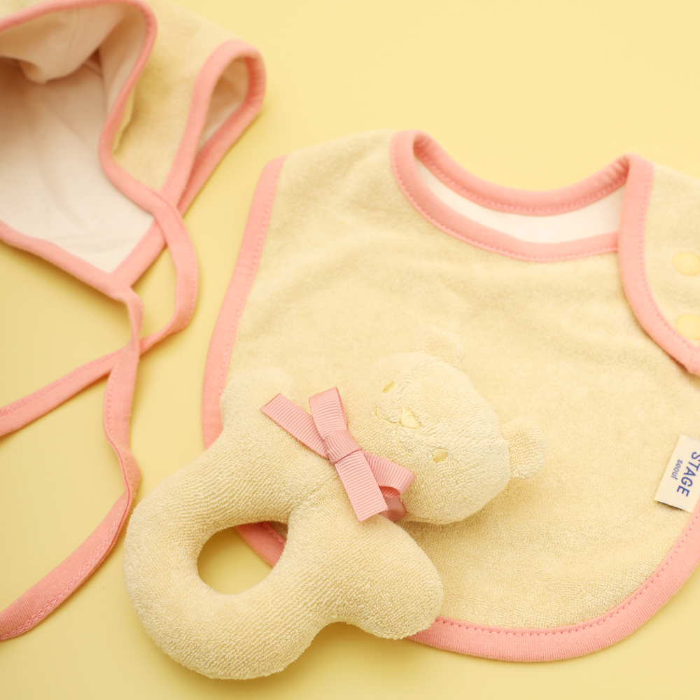 출산 백일 신생아 선물 아기 장난감 [토토 보넷 3종 세트] - 상세 이미지 2