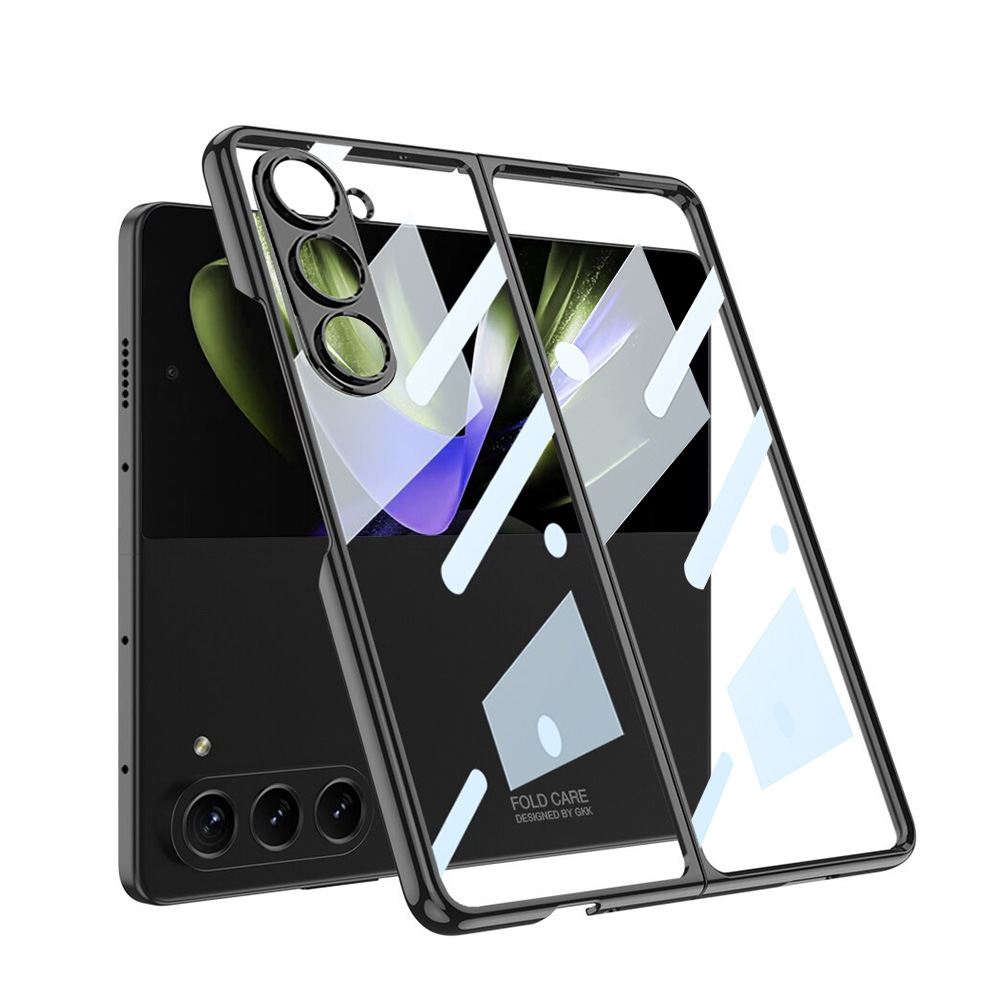 갤럭시 폴드5 케이스 Z폴드5 투명 전면 커버 - 상품 이미지