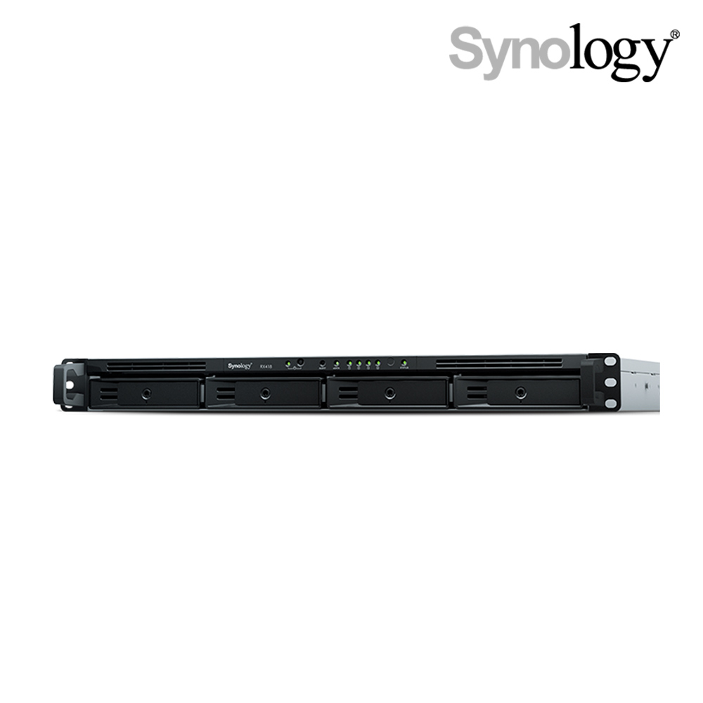 시놀로지 RX418 SYNOLOGY 4BAY Expansion Unit 렉타입 확장유닛 - 상품 이미지