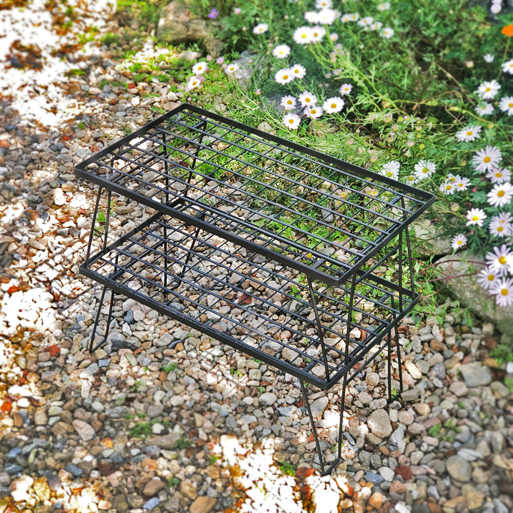 모아이캠핑 쿨러스탠드 보조테이블 팬히터 받침대 2개 가방 세트