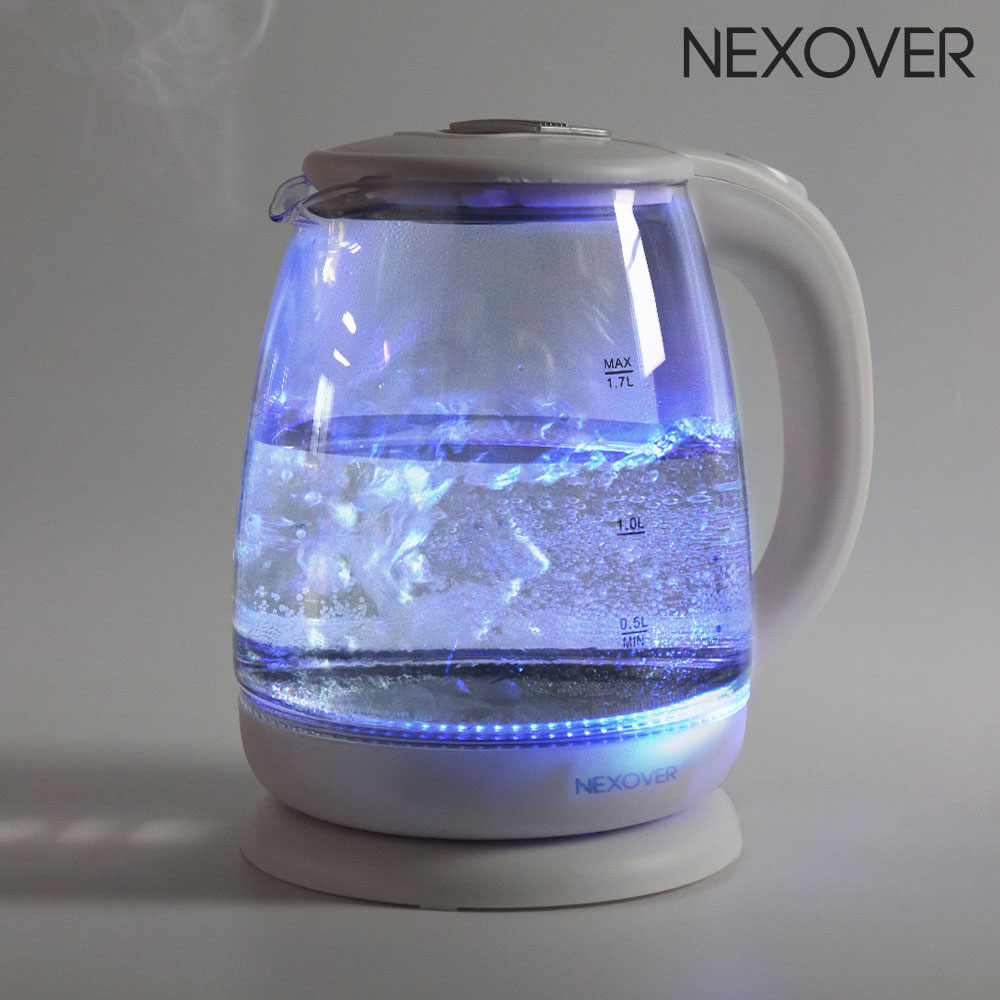 넥소버 유리포트 전기 주전자 커피포트 NGK-01W