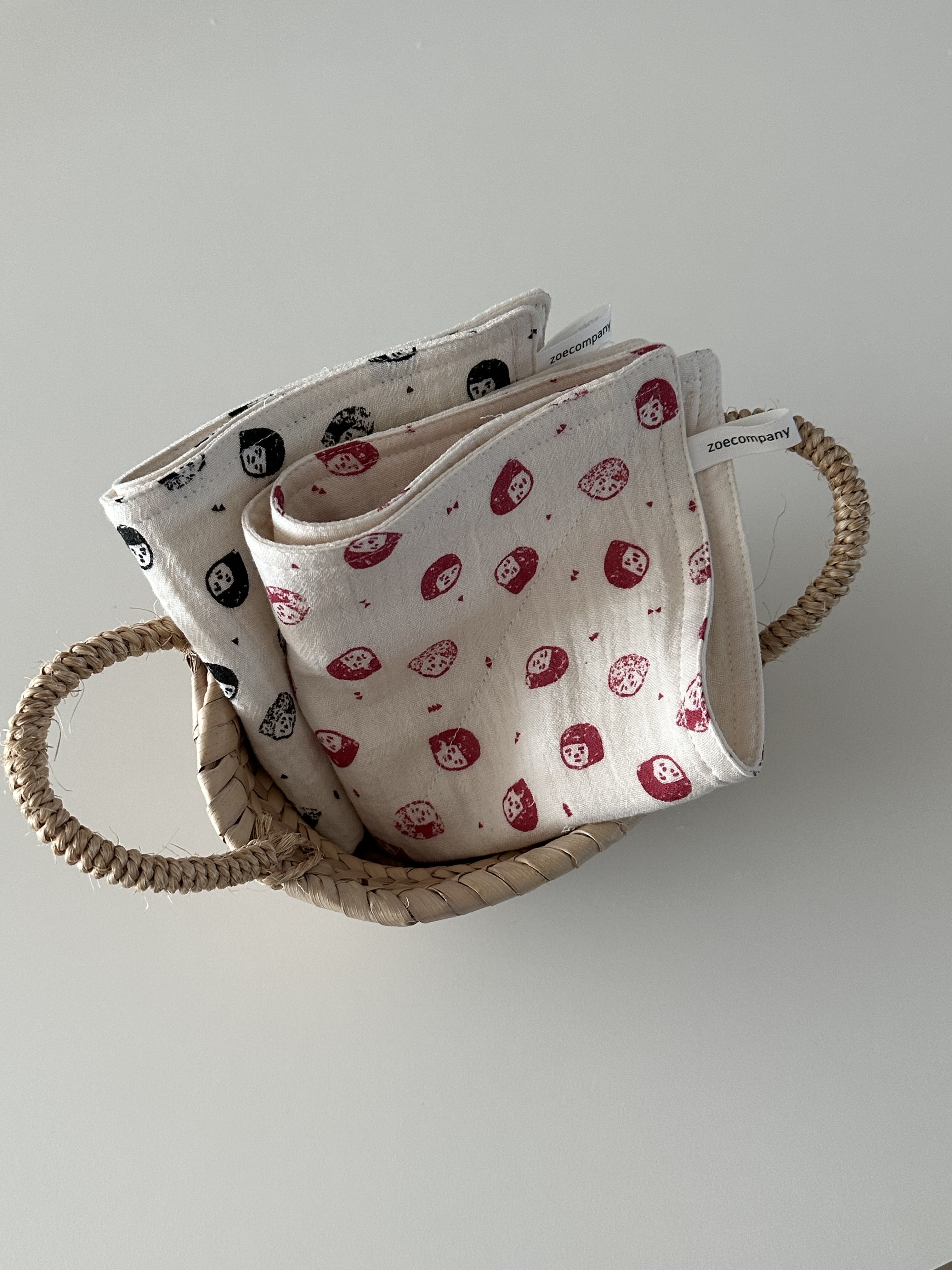 아이 키친크로스 빨아쓰는 강화 소창 셀룰로스 목화솜 행주 면거즈