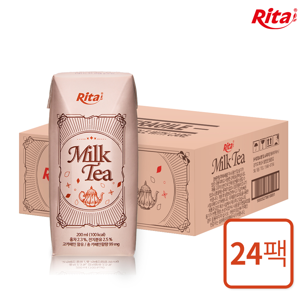 리타주스 밀크티 200ml x 24팩 - 상세 이미지 2