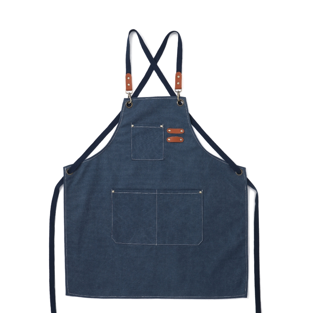 핫버튼 캔버스 데님 방수 앞치마 횟집 벌초 손님 요양원 제빵 어린이집 선생님