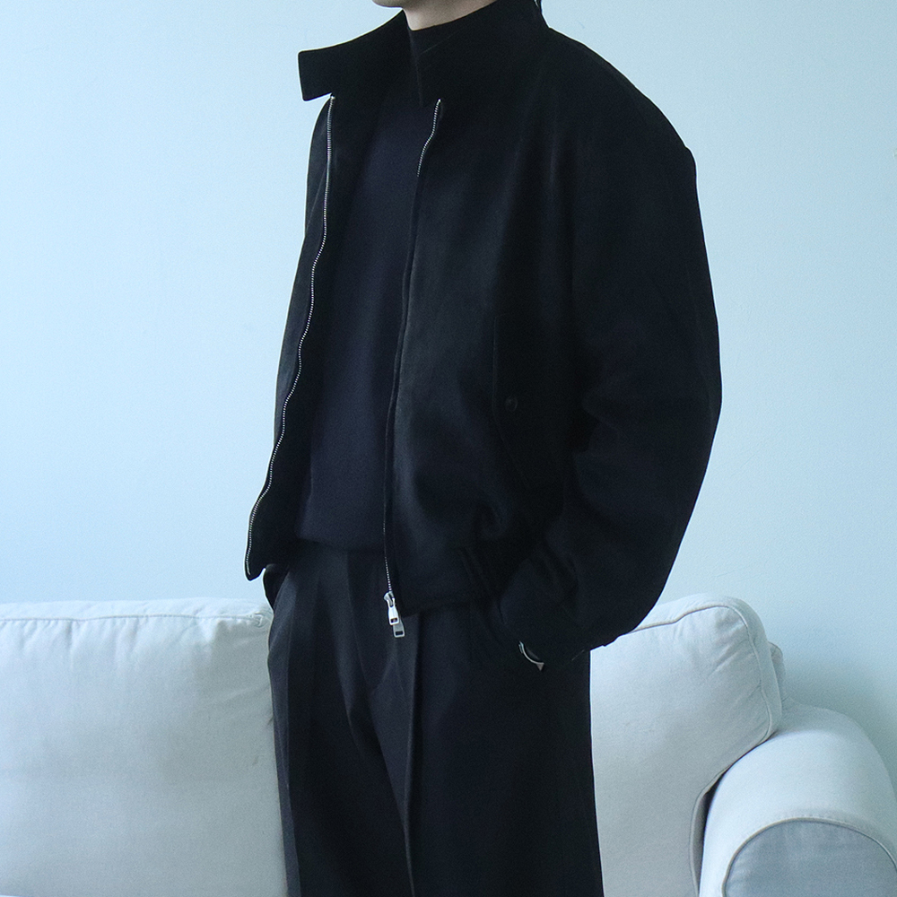 남자스웨이드자켓 차이나카라 트러커 숏 남자자켓 이미지 2