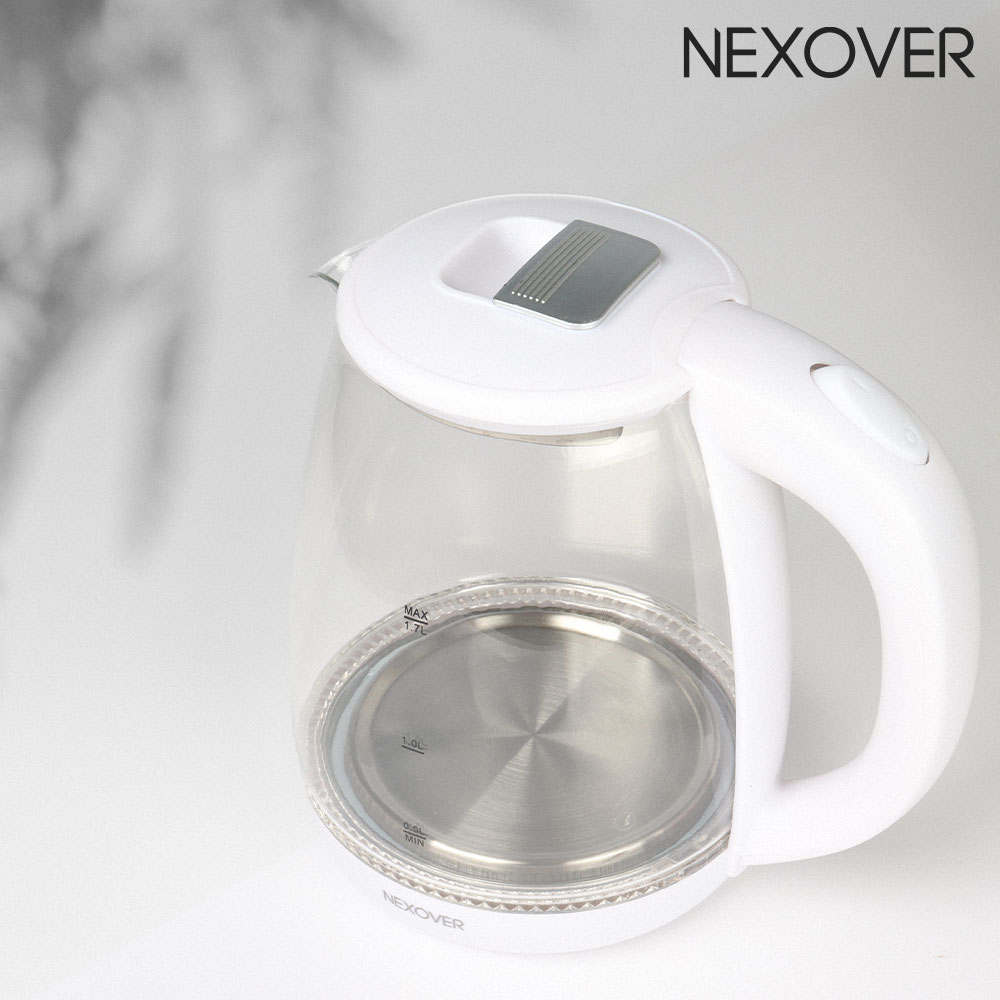 넥소버 유리포트 전기 주전자 커피포트 NGK-01W