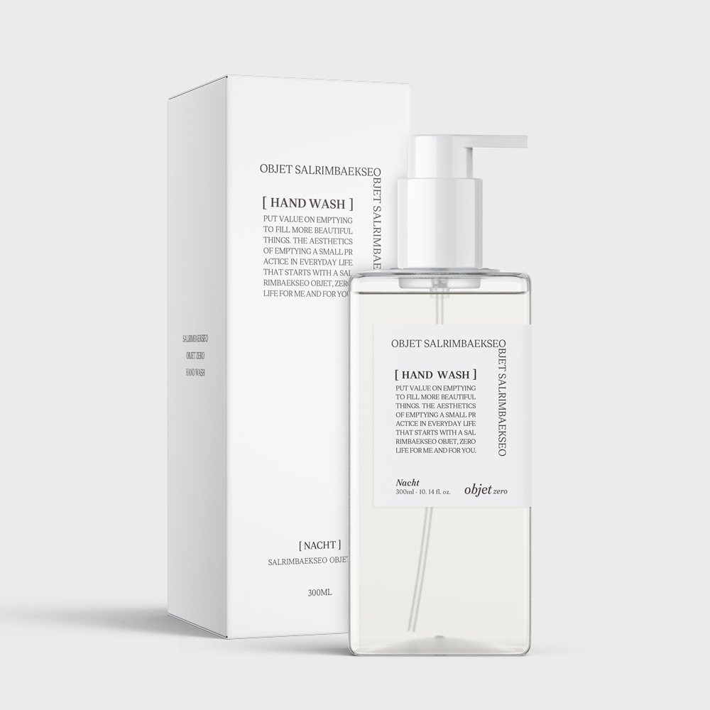 살림백서 오브제 제로 핸드워시 300ml 나흐트향 - 상세 이미지 3