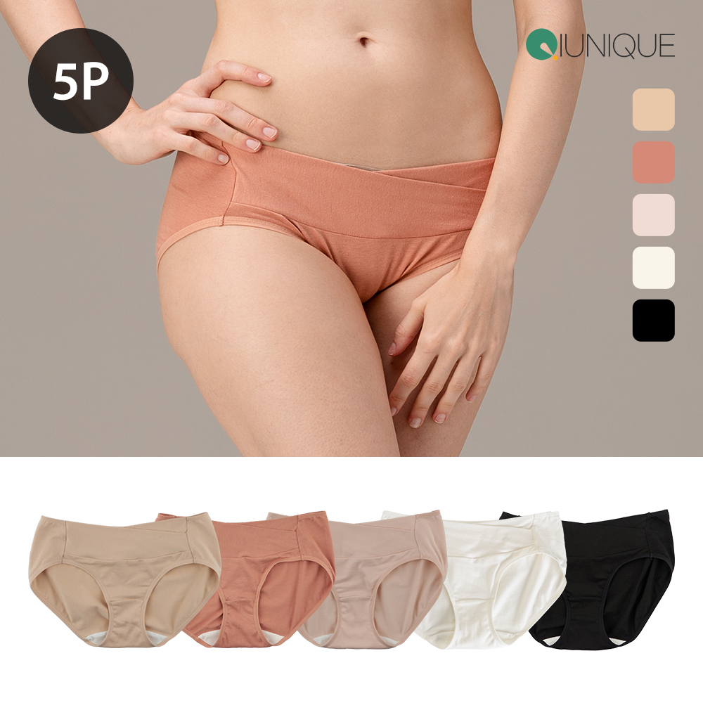 뉴니끄 모코랩 임산부팬티 5종 세트 빅사이즈 모달 임산부 속옷세트 국내생산