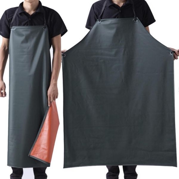 작업용 방수 앞치마 롱 H형 업소용 식당 PVC 정육점 110cm - 상세 이미지 4