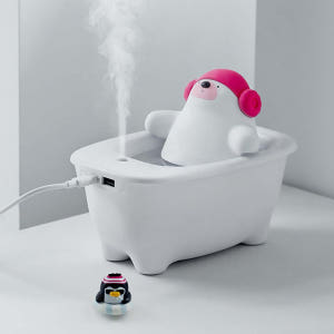 젤센 목욕하는 북극곰 550 미니가습기 사무용 탁상용 POLARLIFE ... 개봉기 | 실사용 후기 - 상품 이미지 1