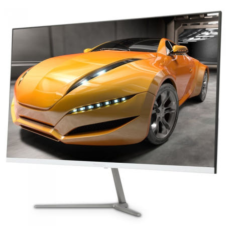 비트엠 Newsync X248VH 베젤리스 화이트
