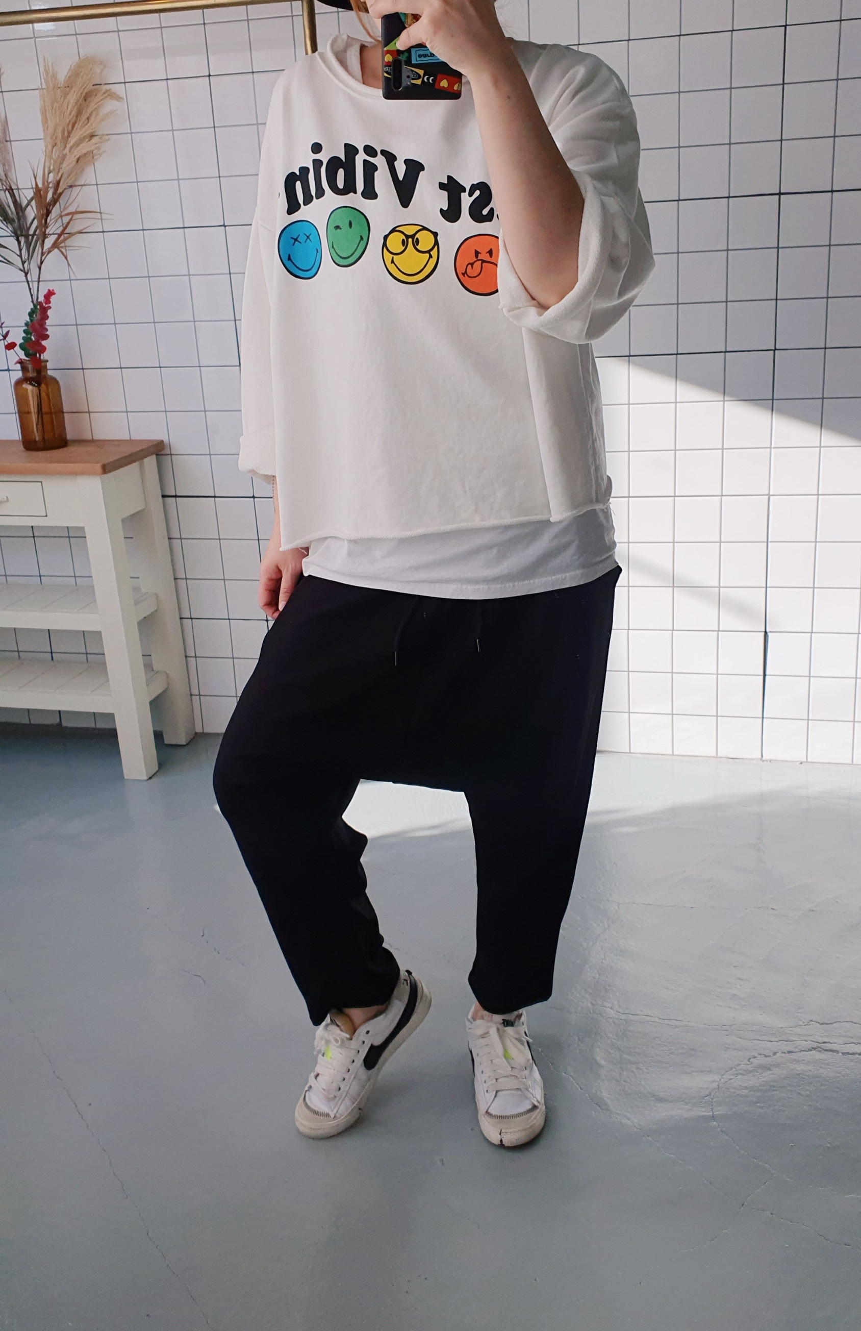 (무배)세상편한 홈웨어 데일리 배기바지 - 상세 이미지 4