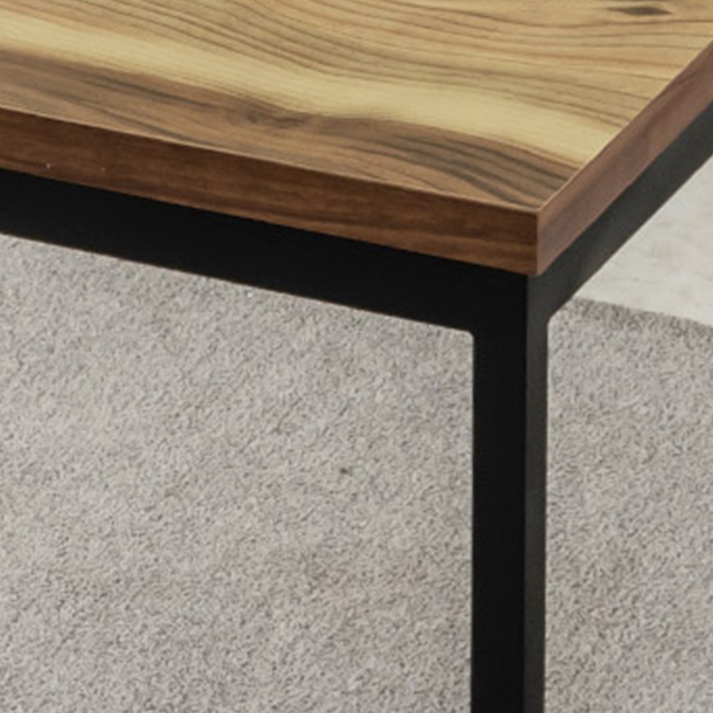 업소용고기테이블 고깃집 불판식탁 멀바우 4인용 - 상세 이미지 5