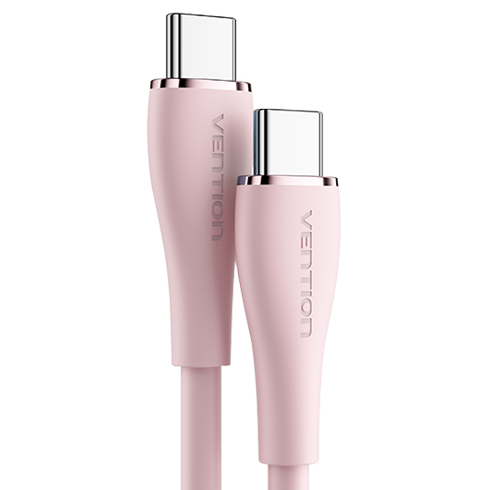 벤션 소프트 실리콘 100W PD C to C타입 고속충전케이블 TAW 그린, 1개, 1m - 상세 이미지 3