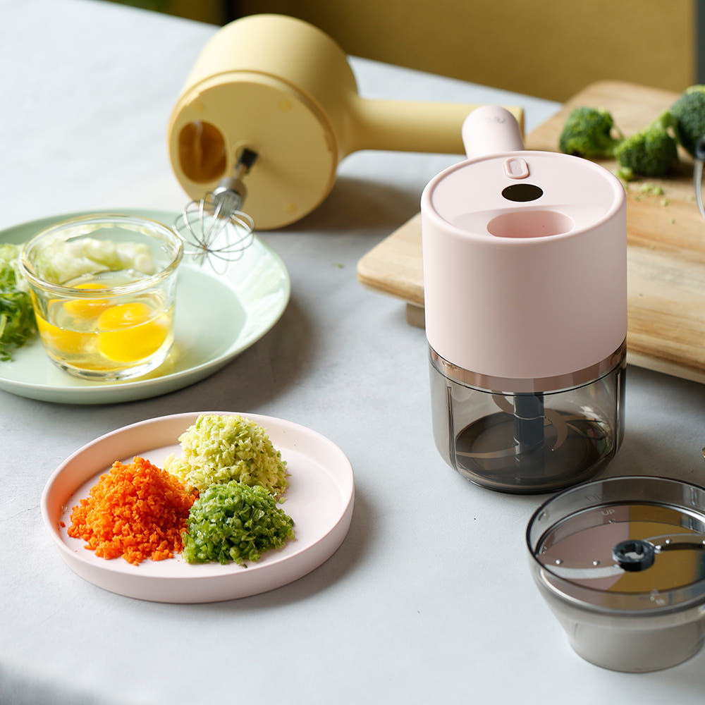 푸드시터 만능다지기 2세대 자동 무선 멀티 김장 야채 이유식 고기 마늘 다지기 쵸퍼 : 주식회사 휴고홀딩스