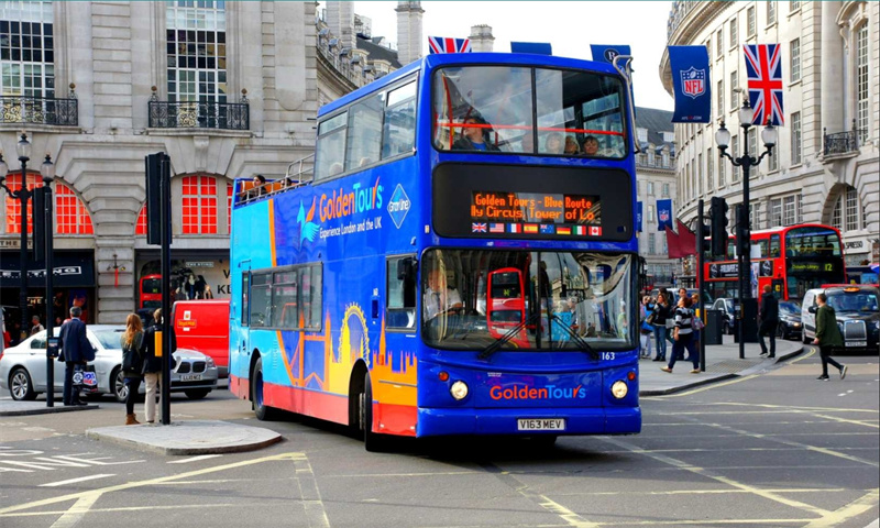 【시티투어】 영국 런던 무제한 자유 승하차(Hop-On Hop-Off) 버스 투어와 관광 크루즈 이미지 1