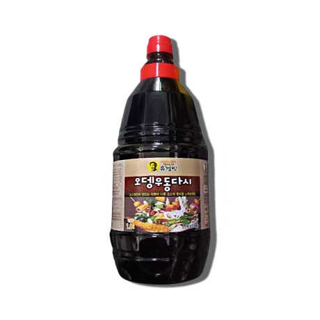 이엔푸드 유경빈 오뎅우동다시 1.8L : 여기집밥