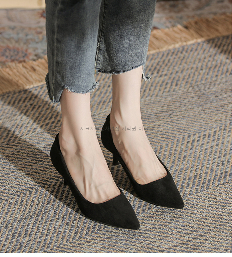 타디스 4,7cm 스웨이드 스틸레토 펌프스 힐 구두 2color 상세 이미지 23