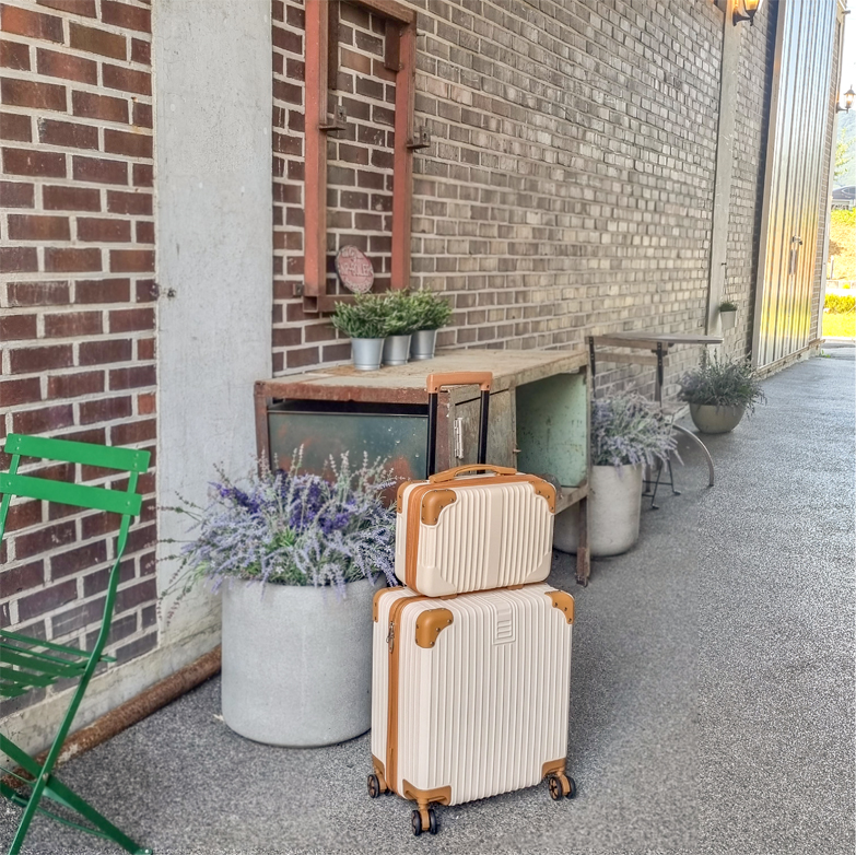 늘바론 미니 캐리어 예쁜 여행 가방 캠핑 소형 기내용 서머 레디백 14