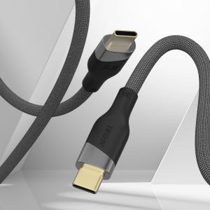 우븐 C타입 to C 100W 240W 5A PD 고속충전 케이블 블랙,... 개봉기 | 실사용 후기 - 상품 이미지 4