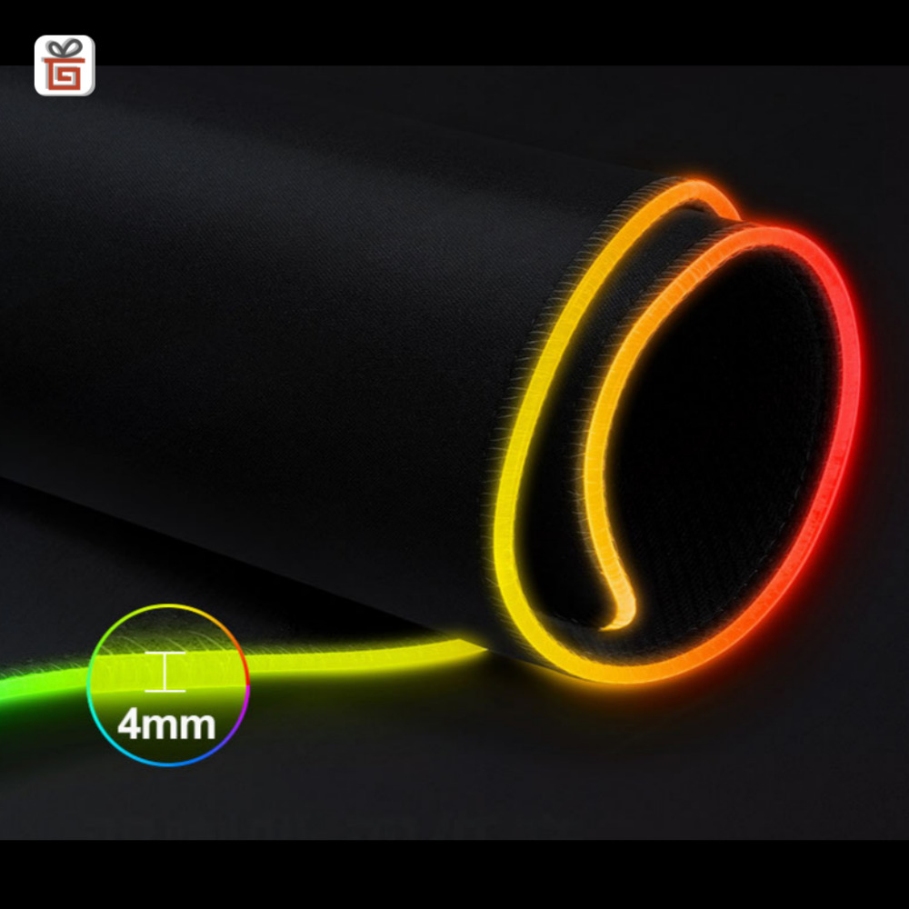 LED 키보드 마우스 게이밍 장패드 방수 4mm - 상세 이미지 5