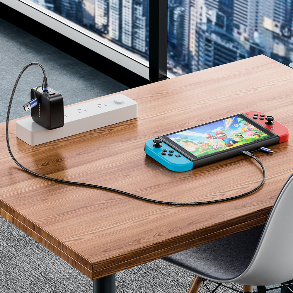 벤션 4in1 100W PD C to C타입 고속충전케이블 CTL 1m, 1개 - 상세 이미지 3