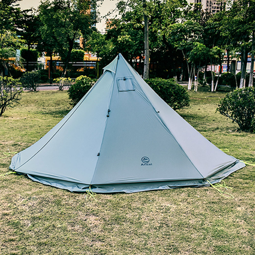 (국내) 아릭시 티피 텐트 백패킹 캠핑 초경량 스커트타입 인디언 동계 화목난로 쉘터 R3