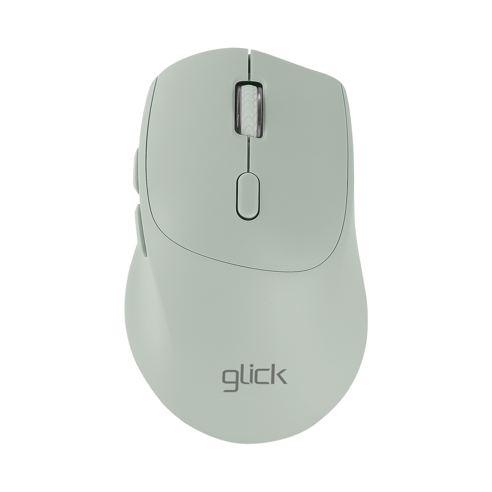 지클릭커 쓸떼많은 다쿠아즈 무소음 무선 블루투스 마우스 그린