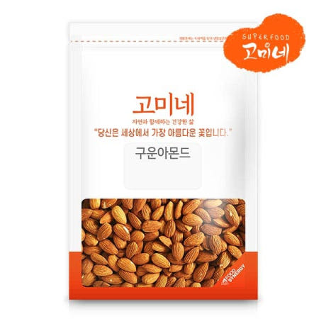 푸드시너지협력사 구운아몬드 500g / 1kg 고소함 끝판왕