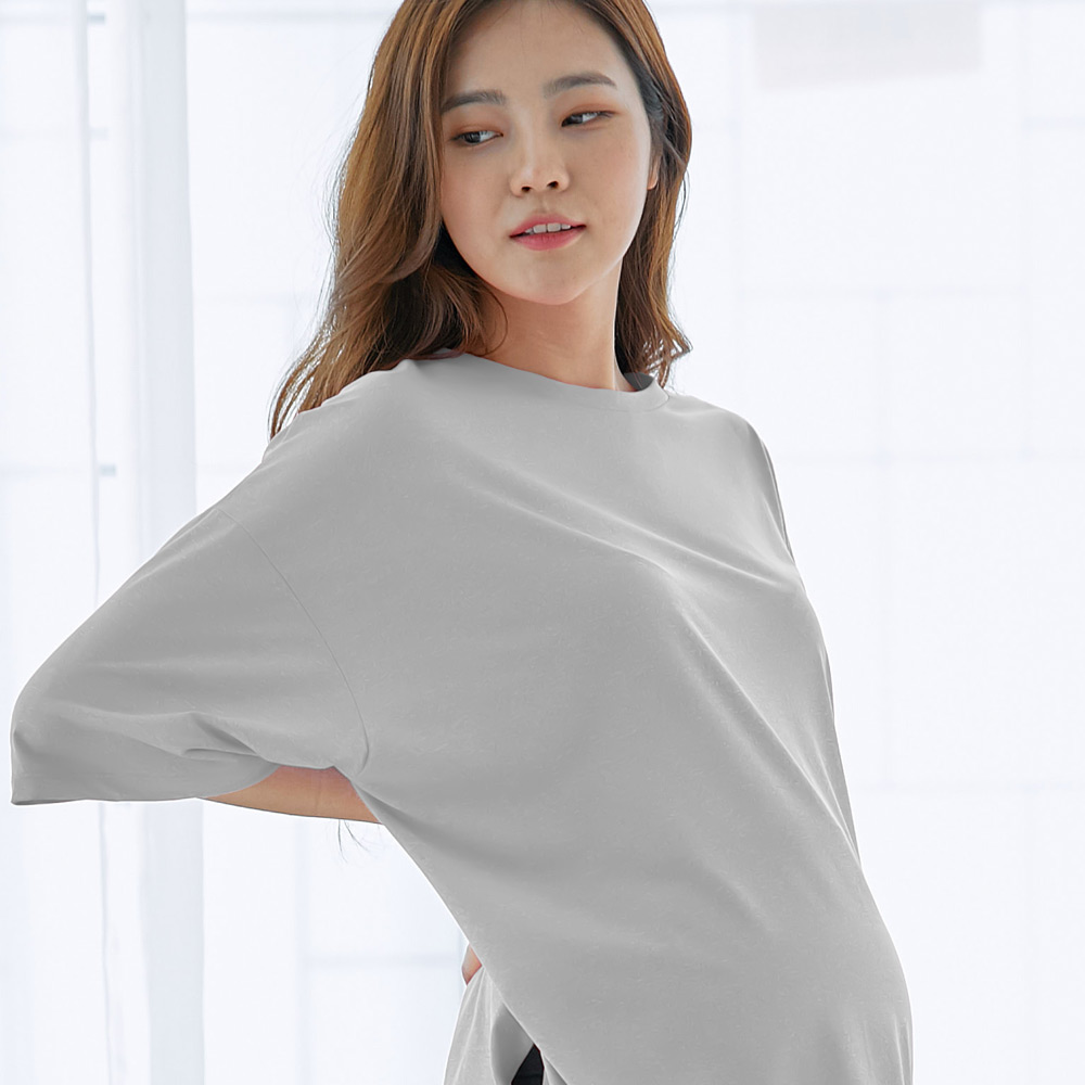 블룸마터니티 엣지 임산부요가티셔츠 임부복 임산부요가복 - 상세 이미지 2