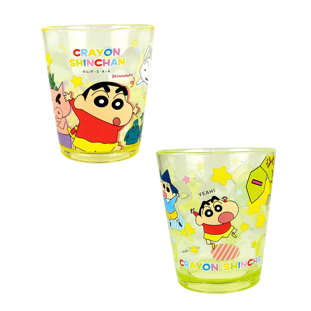 크레용신짱 짱구 플라스틱 아크릴 텀블러 컵 200ml 2개세트