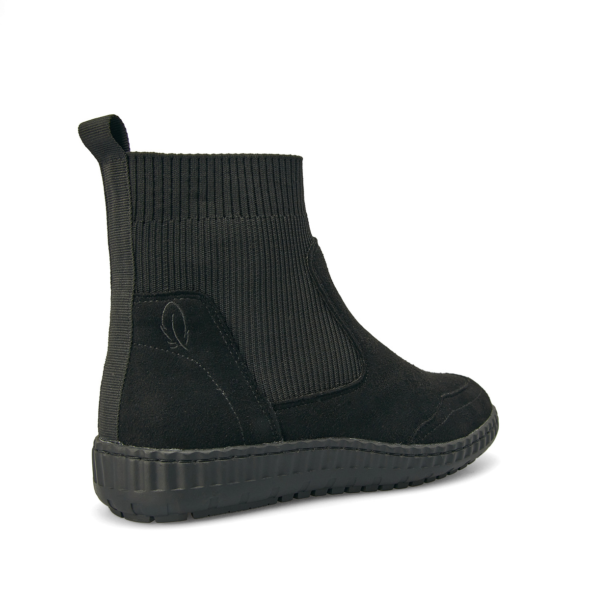 데이워크 발편한 아치깔창 여성 앵클부츠 누아 블랙스웨이드 DW30027-BKS