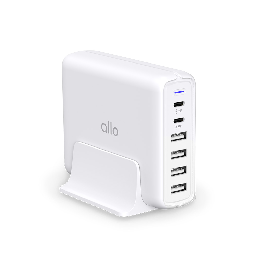 알로코리아 90W 접지형 6포트 PD PPS C타입 초고속 멀티 충전기 UC690PD