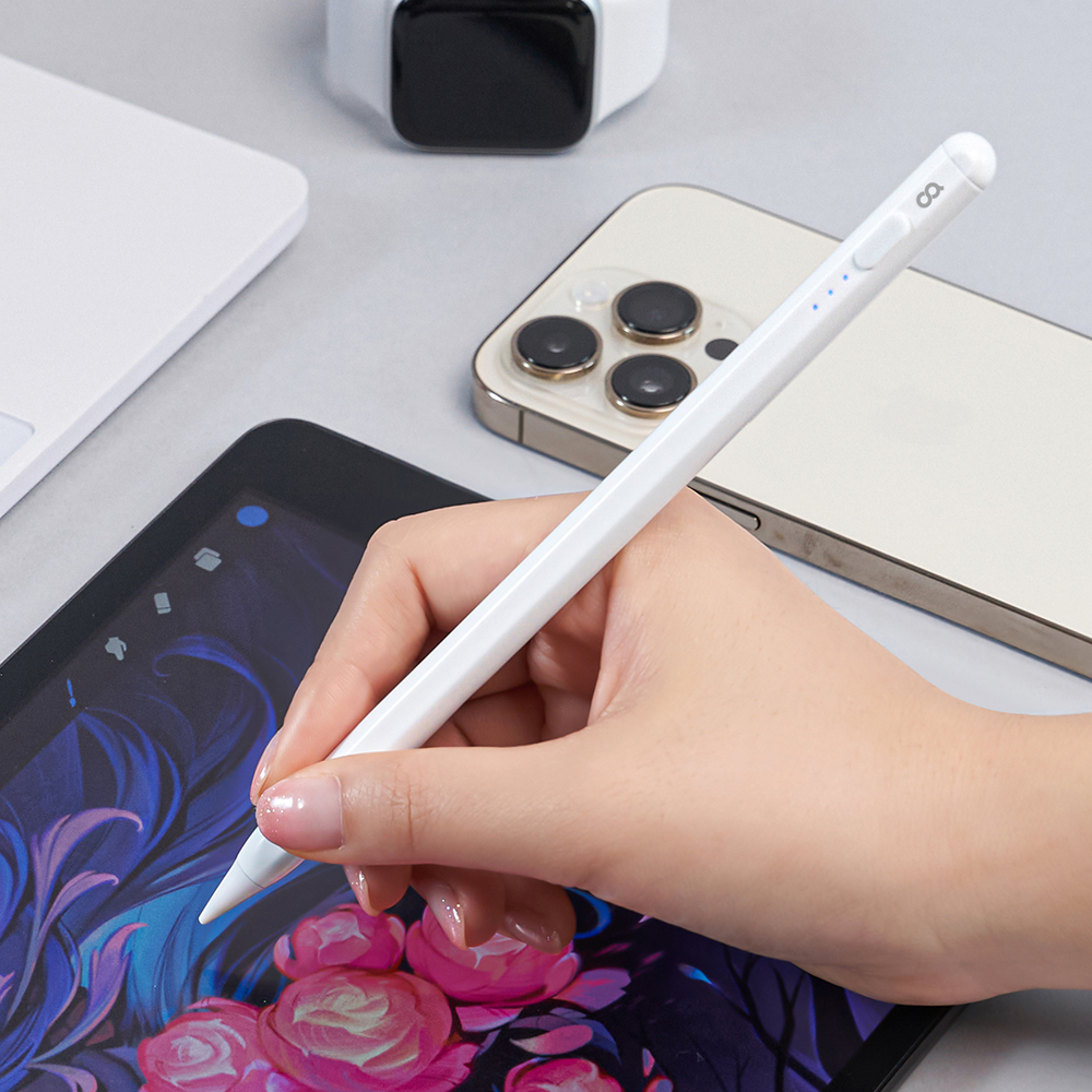 오아 터치펜M 애플펜슬 2세대 호환 스타일러스 아이패드 터치 팬슬 스마트펜 짭플펜슬