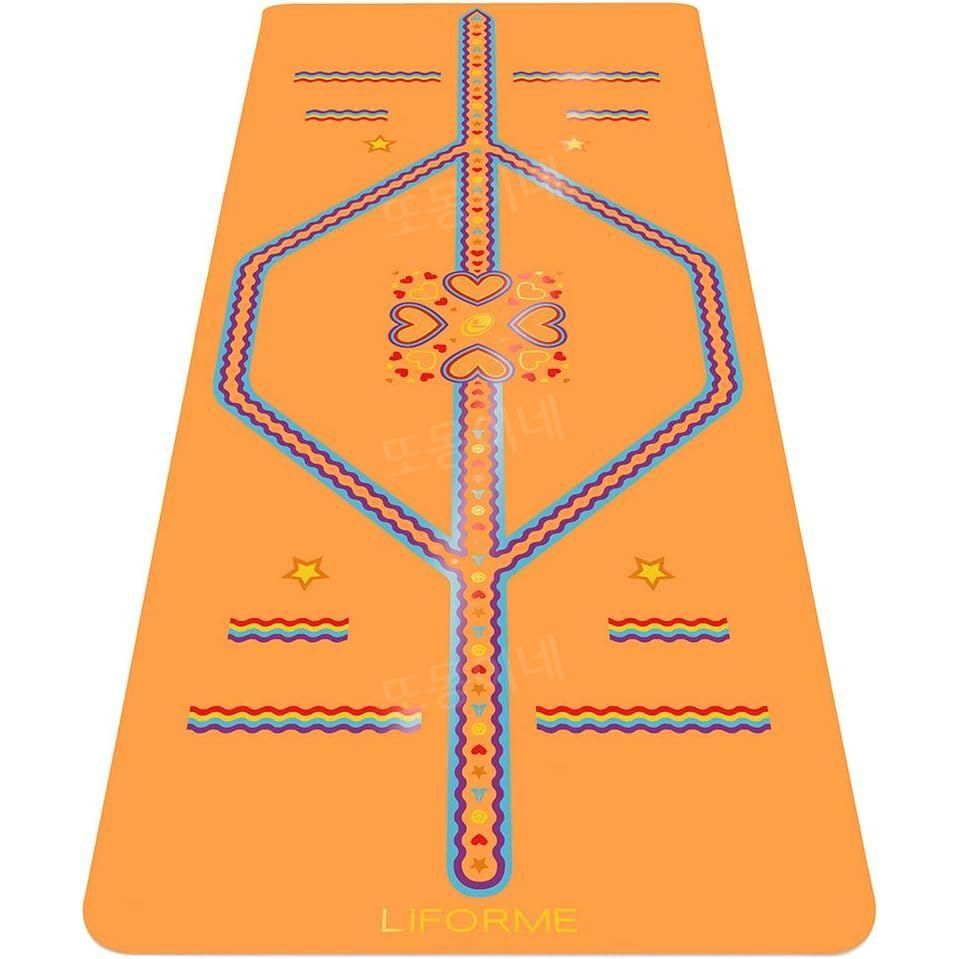 영국 정품 라이폼 천연고무 요가 매트 필라테스 Liforme 홈트매트