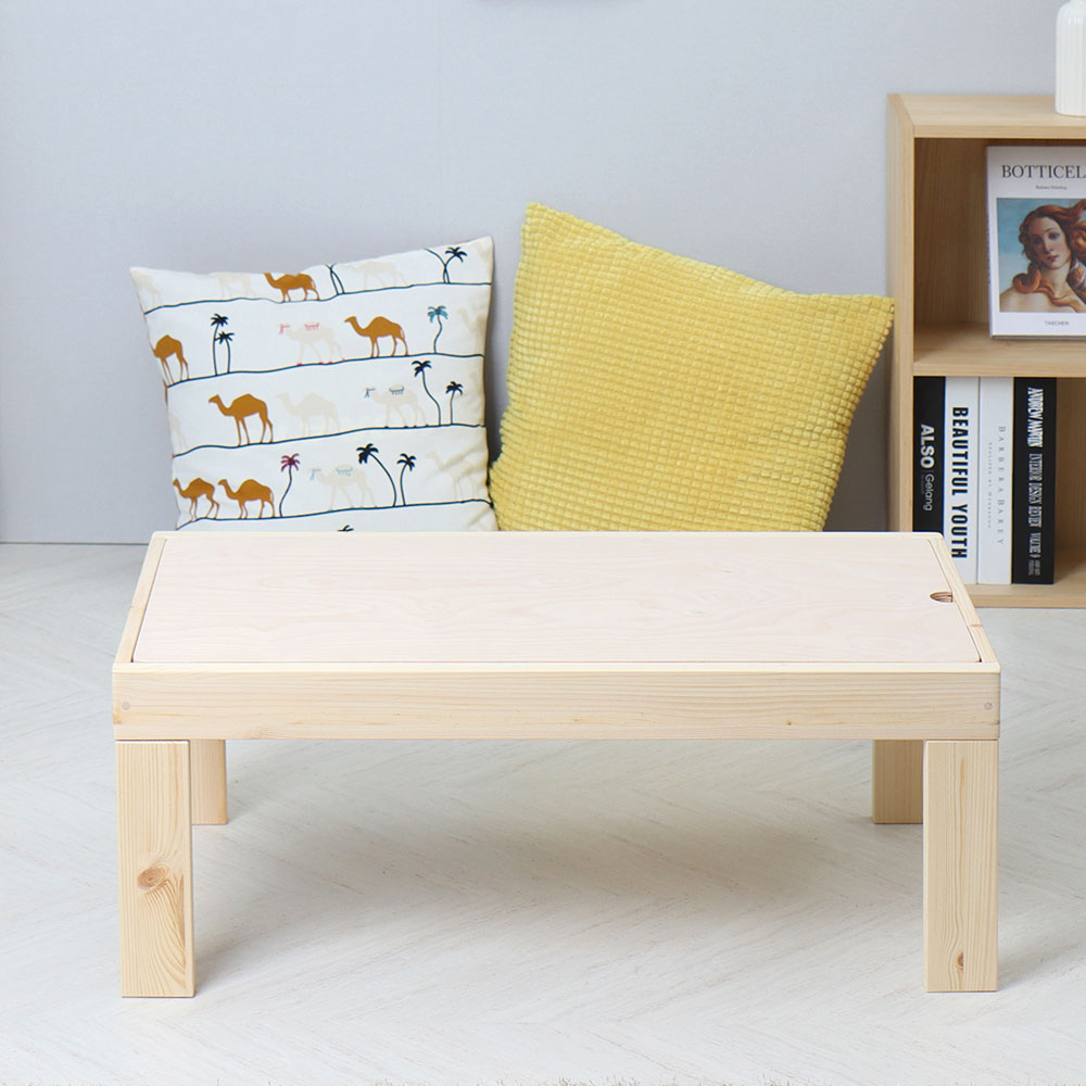 원목 레고 테이블 소