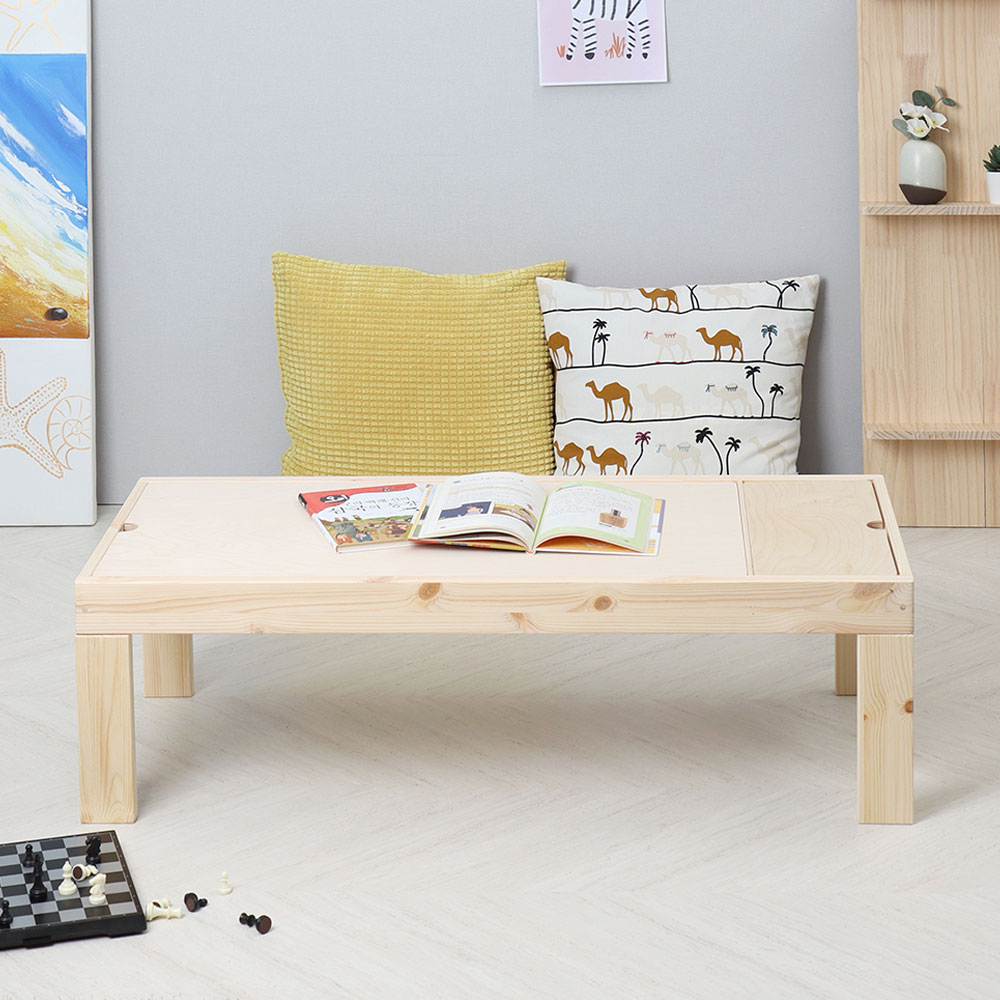 원목 레고 테이블 중