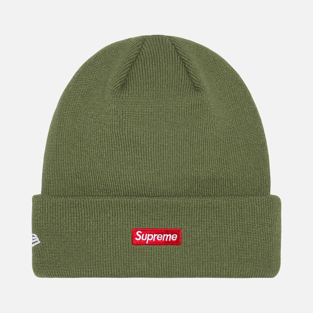 슈프림 뉴에라 S 로고 비니 FW23BN42-OLIVE - 상세 이미지 2
