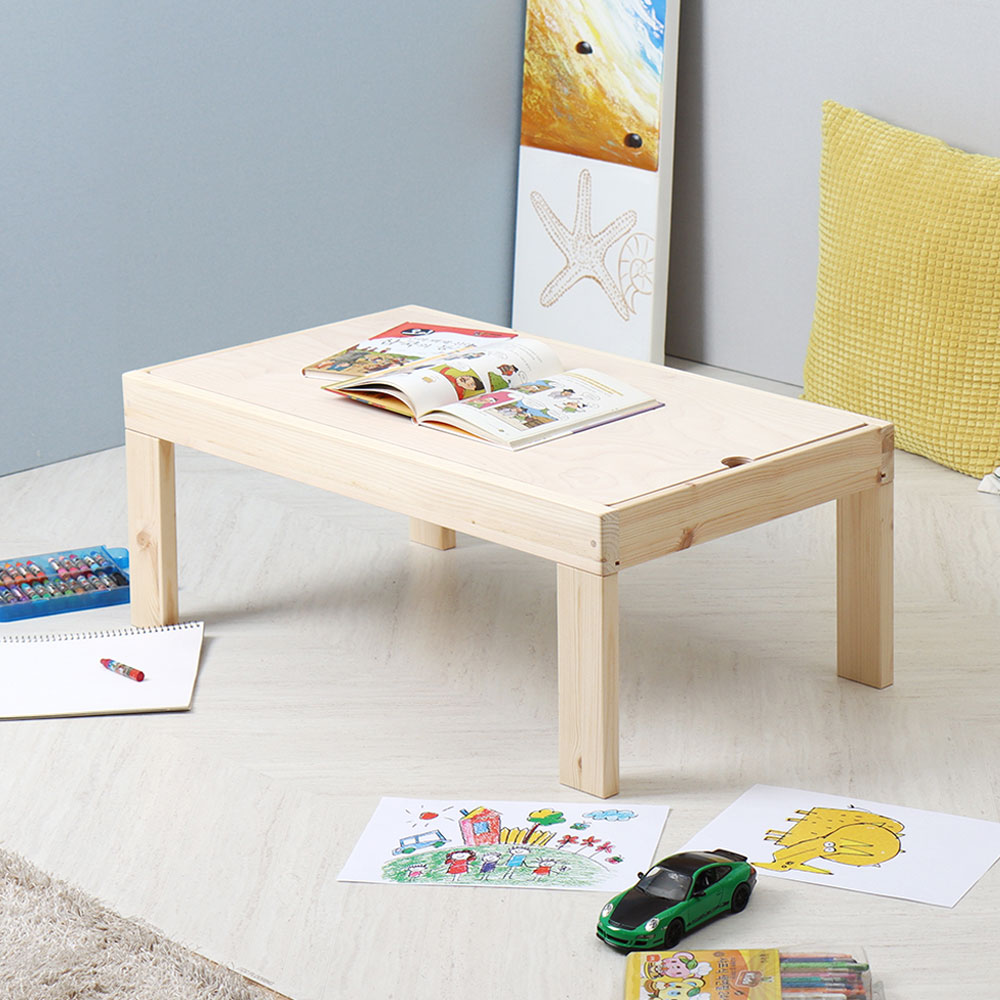 원목 레고 테이블 소