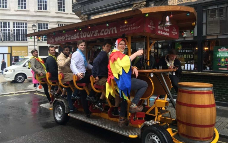 영국 런던 또는 벨파스트 위 토스트 투어: 오리지널 맥주 & 프로세코 자전거 투어 이미지 2