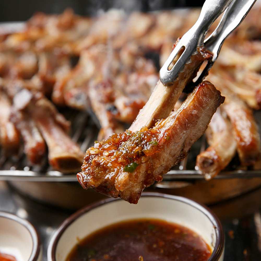 국내산 마늘쪽갈비 양념 등갈비 꽃갈비 쪽갈비 500g - 상세 이미지 2
