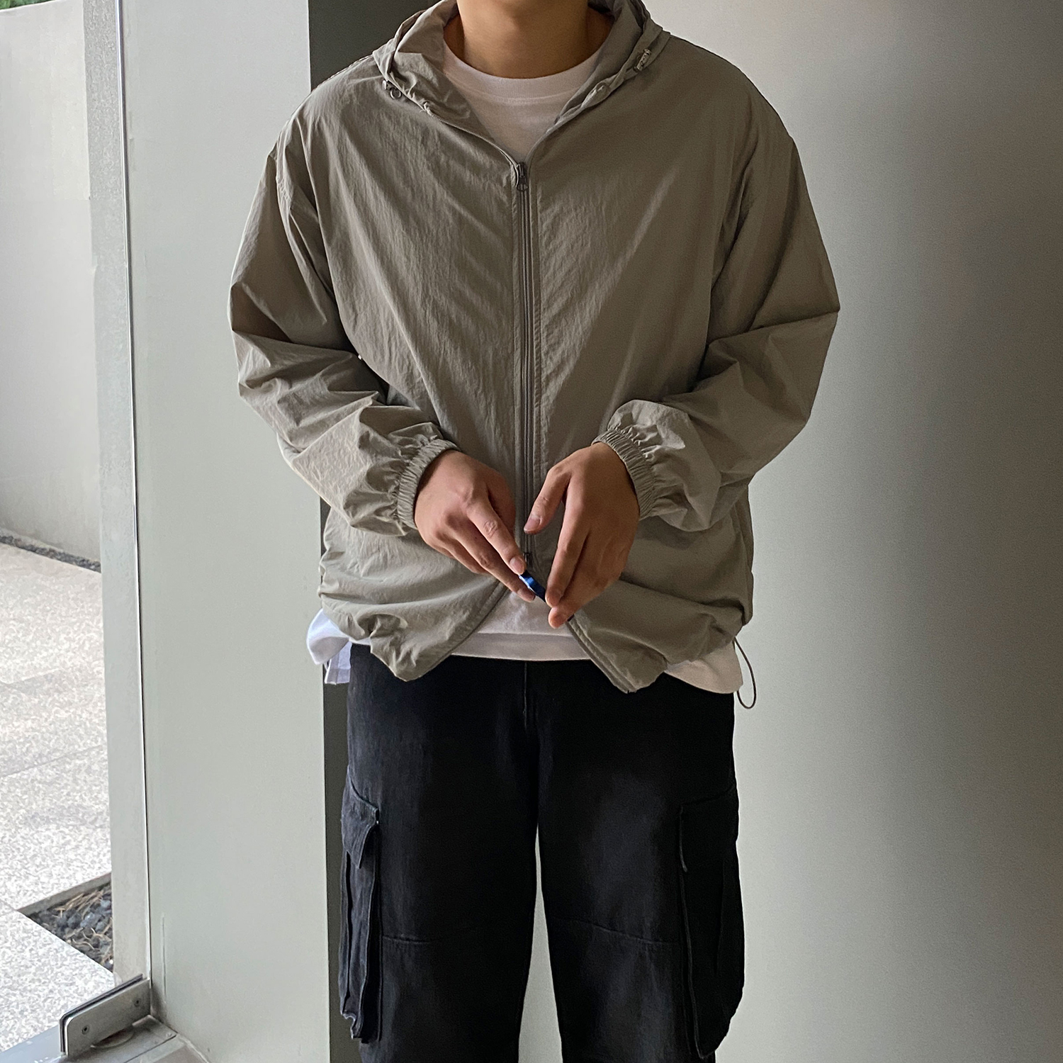 나일론바람막이 투웨이바람막이 이미지 4